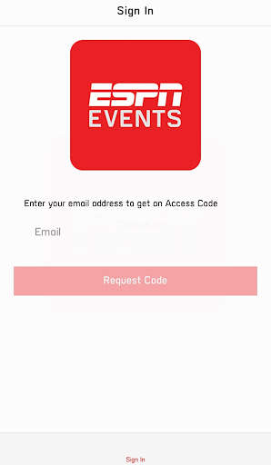 ESPN Events screenshot 1