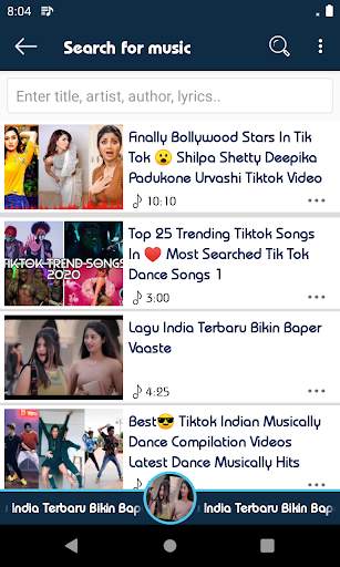 Music Player for Android screenshot 2