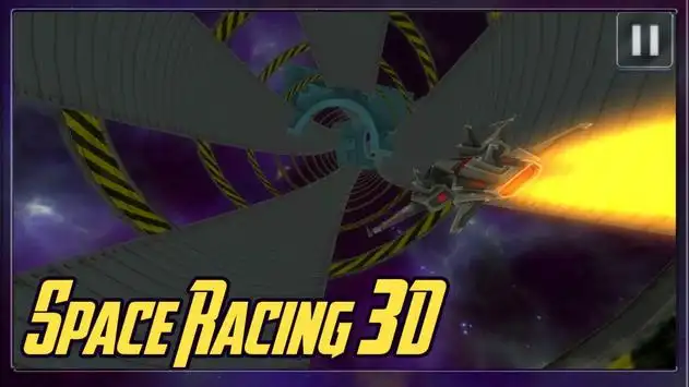 Space Racing 3D 1 تصوير الشاشة