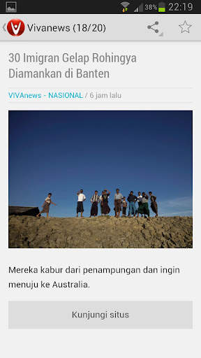 Berita Indonesia - RSS Reader screenshot 3