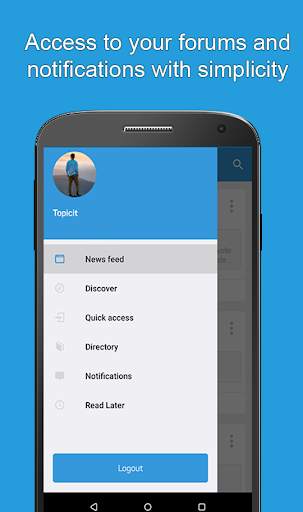 Topic'it - Mobile Forum App screenshot 1
