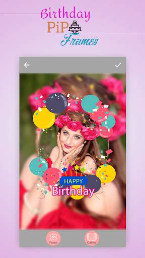 Birthday PIP Frames screenshot 3