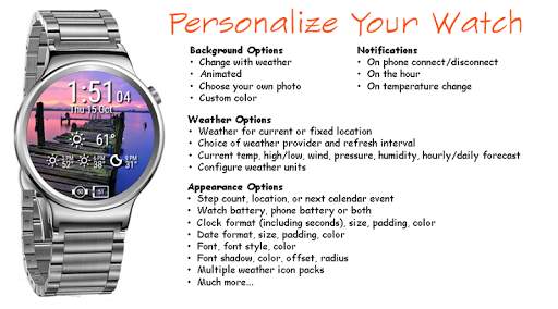 Weather Time for Wear screenshot 1