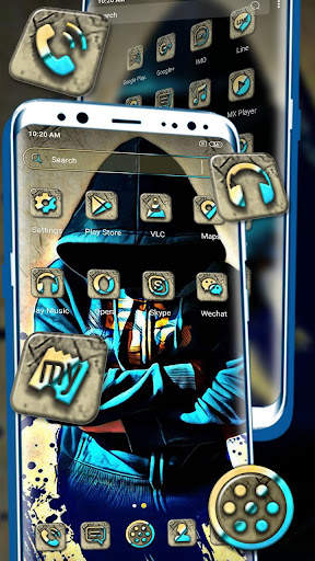 Hoody Man Launcher Theme screenshot 4