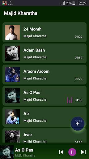 Majid Kharatha - songs offline screenshot 1