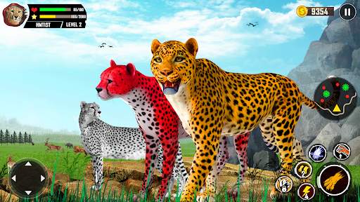 Wild Cheetah Simulator Games screenshot 1