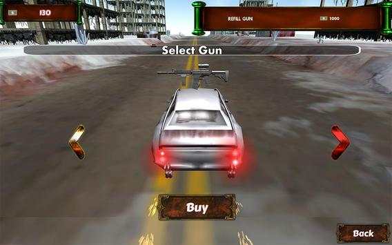 Hungry Zombies Shooting Game: Highway Car Racing screenshot 6