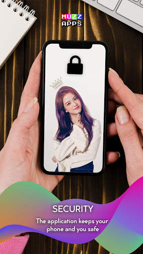 Black Pink Lock Screen 🔒 screenshot 4