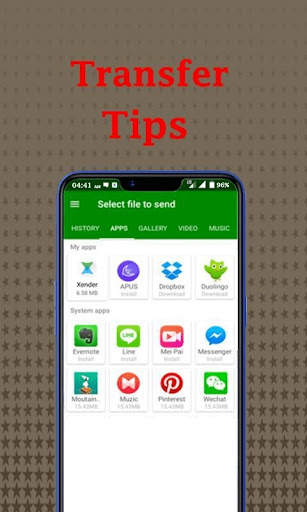 File Transfer & Sharing Tips 2020 screenshot 2