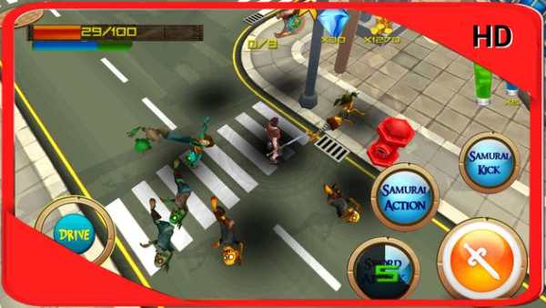The Samurai vs Zombie screenshot 3
