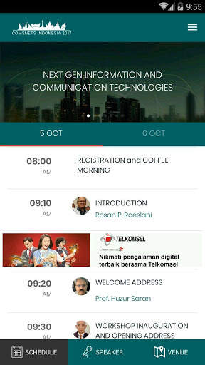 Comsnets screenshot 1