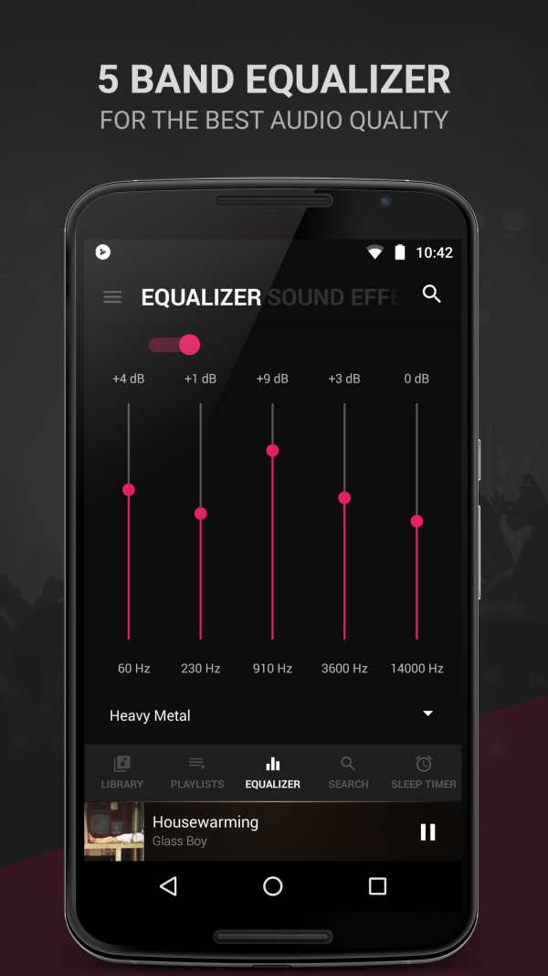 BlackPlayer Music Player screenshot 4