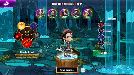 Tanjiro Nezuko Zenitsu Fighting Game screenshot 2