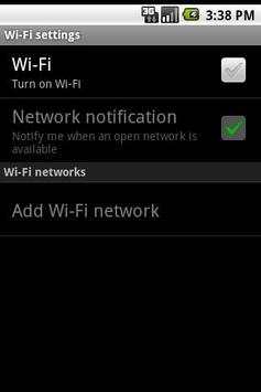 Wifi shortcut screenshot 1