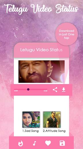 Telugu Video Status-video Song 2020 screenshot 4