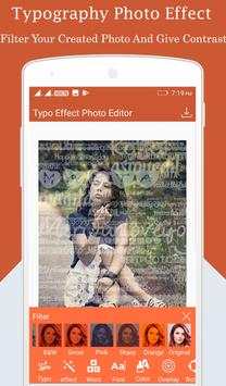 Typography Photo Effect New Font Editor screenshot 4