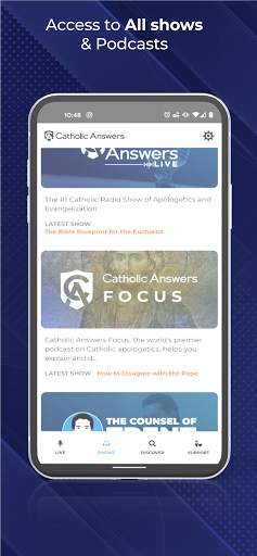 Catholic Answers Live screenshot 1