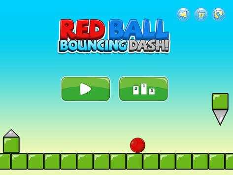Red Ball Bouncing Dodge Dash 2 скриншот 6