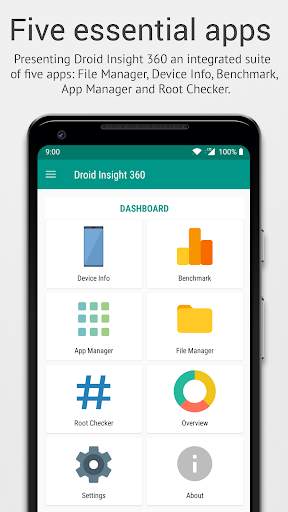 Droid Insight 360: Files, Apps screenshot 1
