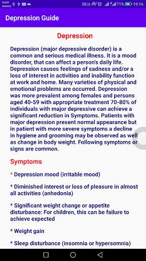Depression Guide screenshot 2