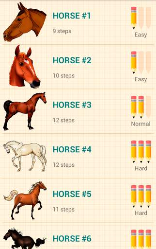 How to Draw Horses screenshot 1
