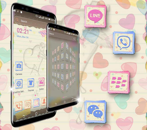 Cool Notepad Launcher Theme screenshot 3