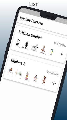 Krishna Stickers screenshot 2