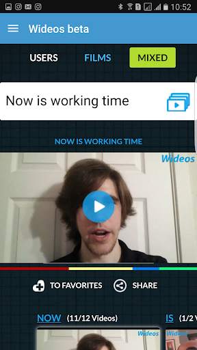Wideos Video Words tool free screenshot 2