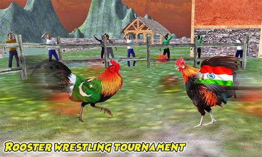 Farm Rooster Fighting Chicks 1 screenshot 2