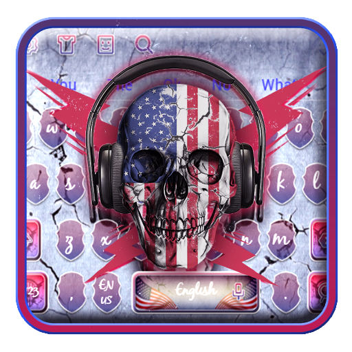 American Dj  Skull Keyboard icon