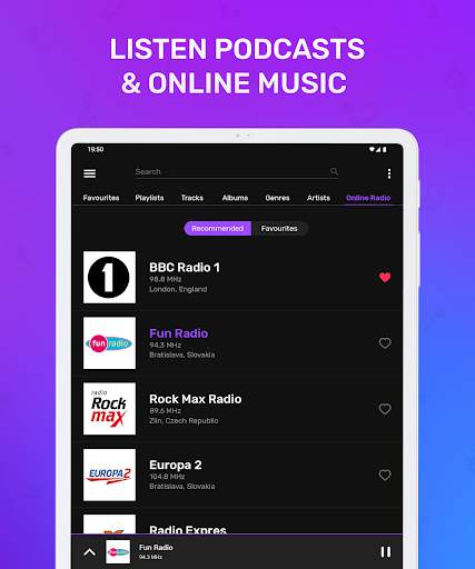 Music Player - MP3 Player & Radio for Android screenshot 10