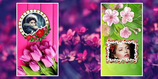 New flower photo frames screenshot 4