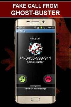 Fake Call from Ghost-Busters Team screenshot 1