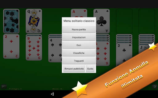 Solitario Classico screenshot 4