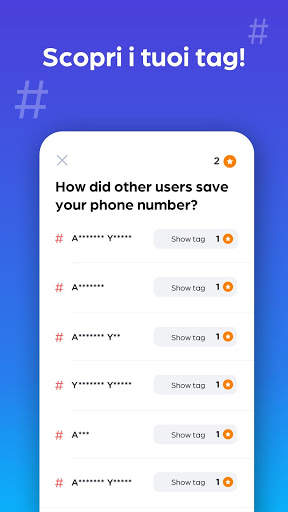 Caller ID: Tags  screenshot 2