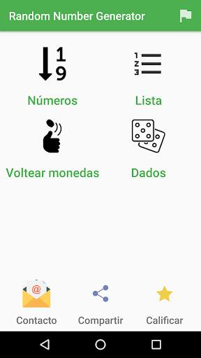 Generador de números, dados cara o cruz screenshot 1