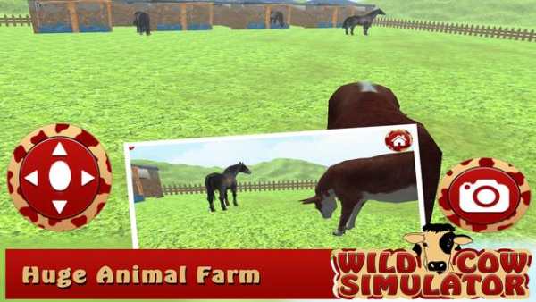 Wild Cow Simulator 3D Game screenshot 2