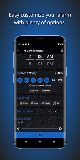 Dr. Alarm - Smart alarm clock screenshot 1