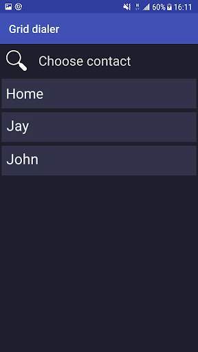 Grid dialer screenshot 2
