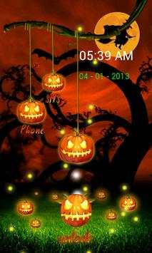 Halloween Firefly Lock Screen screenshot 3