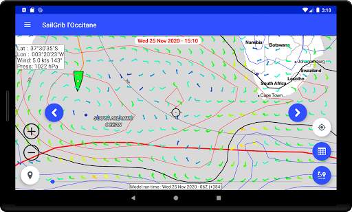 SailGrib for Virtual Regatta screenshot 9