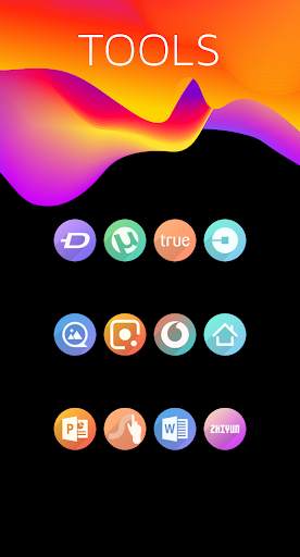 Linox Round - Icon Pack screenshot 5
