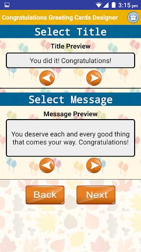 Congratulations Greeting Maker screenshot 3