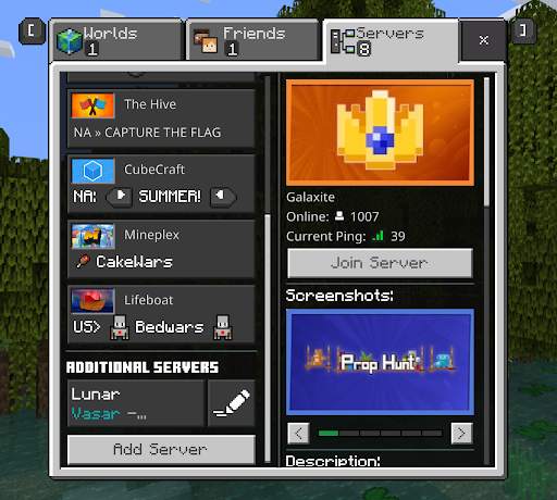 Lunar for Minecraft: BE screenshot 5