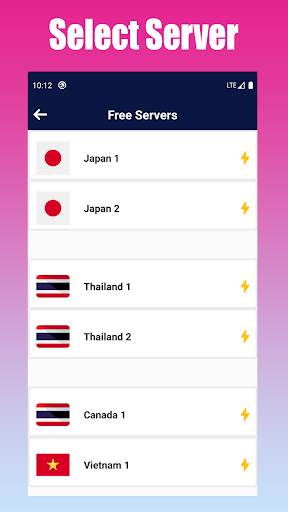 Flash VPN - Free high speed, ultra secure VPN screenshot 3