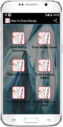 How to draw Manga screenshot 1