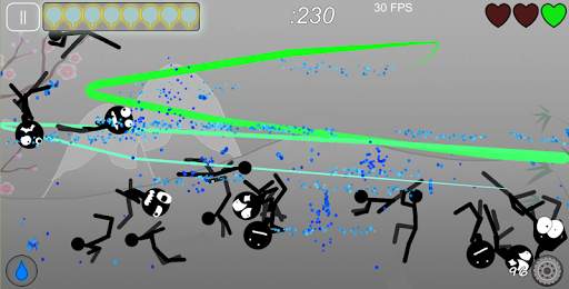 Stickman Ninja Slice screenshot 1