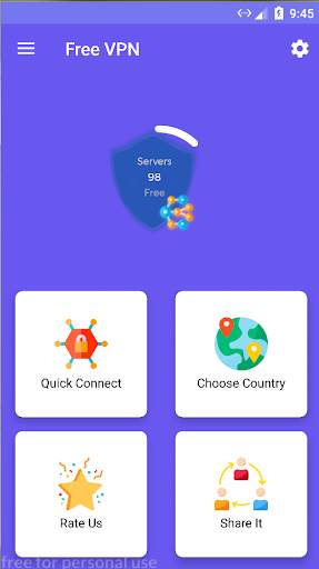 Free VPN Master App - 100% free VPN! screenshot 1