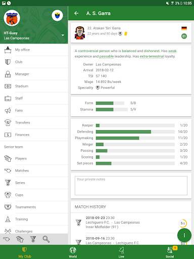 Hattrick Football Manager Game screenshot 11