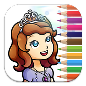Princess Coloring icon
